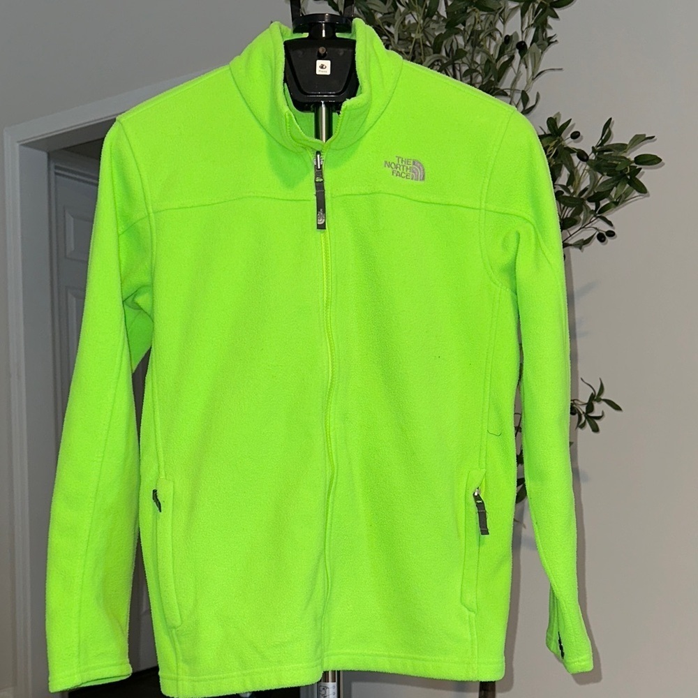 The North Face Kids Bright Green Performance Jacket